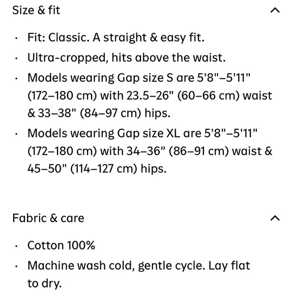 NWT GAP striped sleeveless cinch-hem cropped top - Picture 8 of 8